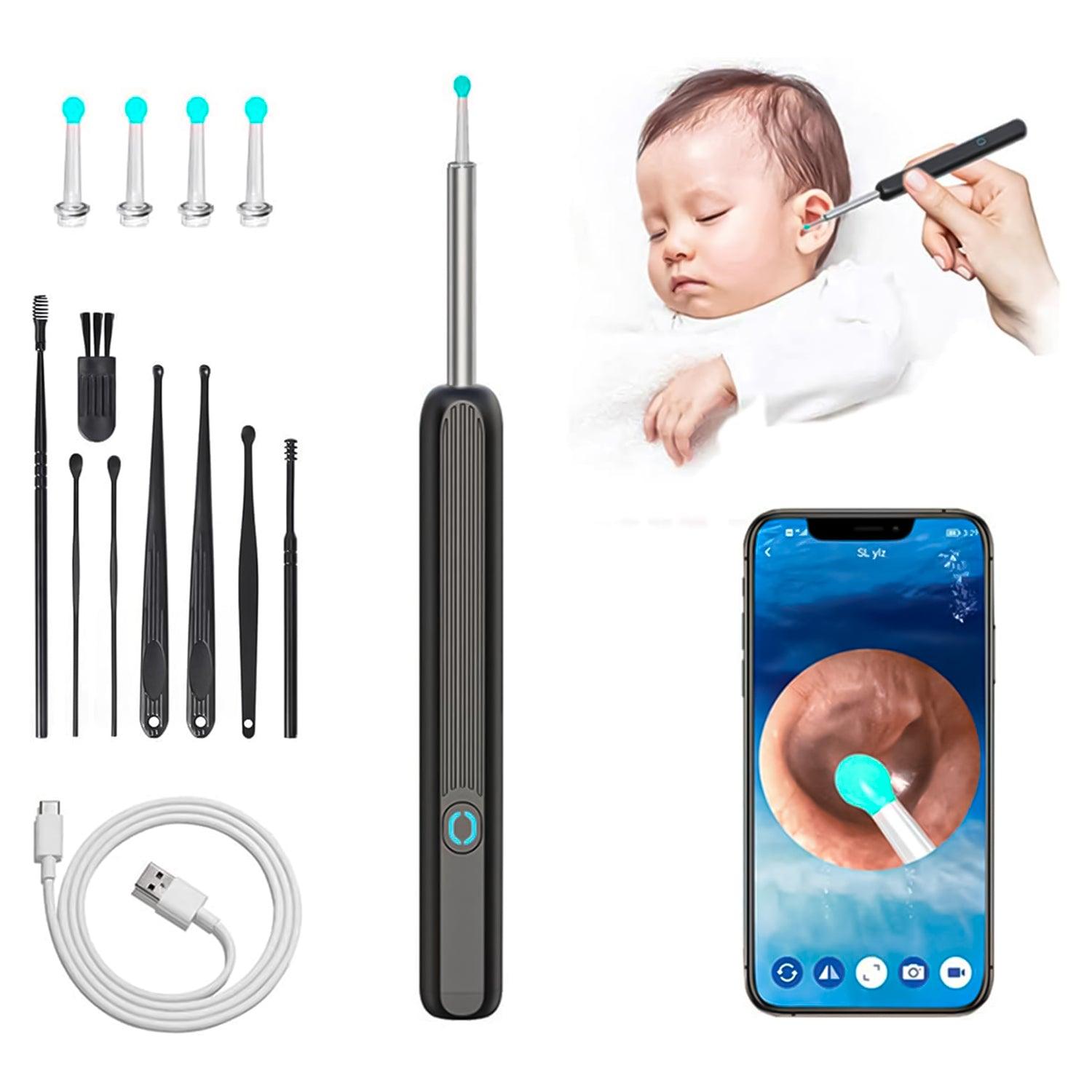 Ear Cleaning Machines - Wi -Fi visible wax elimination spoon Baby Health & Grooming Kits - Tophatter Daily Deals