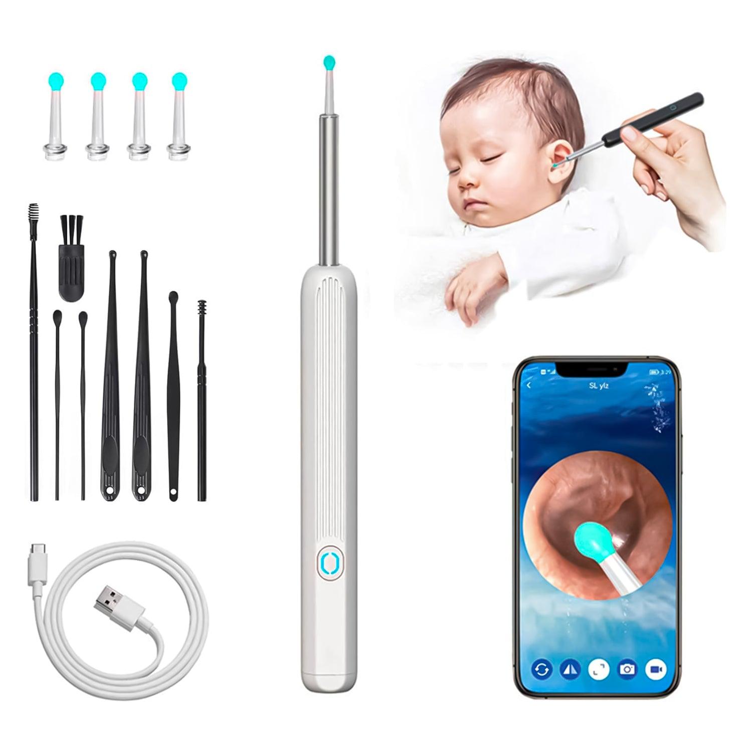 Ear Cleaning Machines - Wi -Fi visible wax elimination spoon Baby Health & Grooming Kits - Tophatter Daily Deals