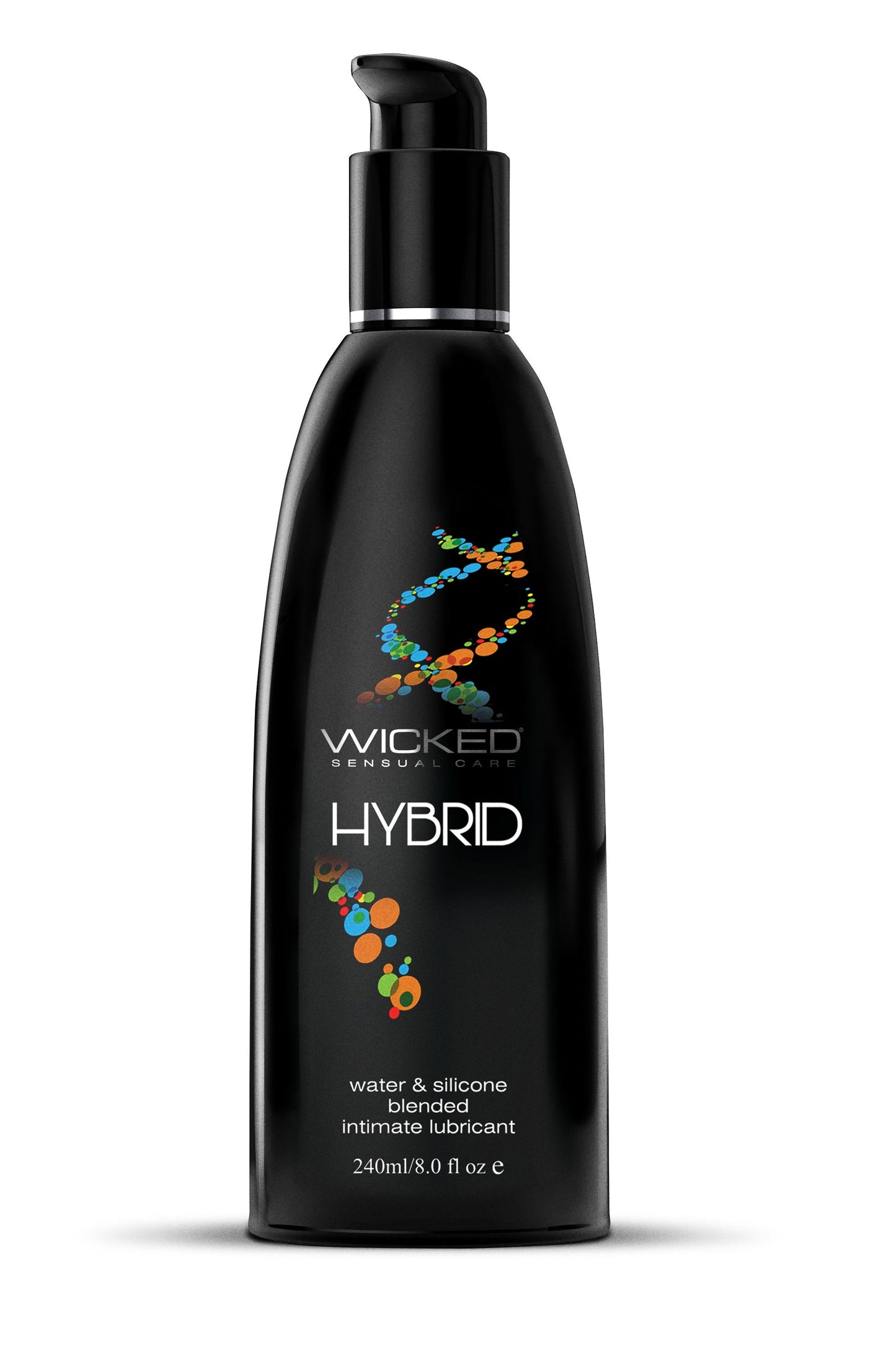 Wicked Hybrid Water and Silicone Blended Lubricant 240ml Bottle > Lube > Hybrid - Tophatter Daily Deals
