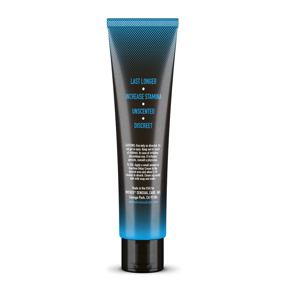 Wicked Overtime Delay Cream 1 oz Benzocaine Desensitizing > Essentials > Mens Enhancers - Tophatter Daily Deals