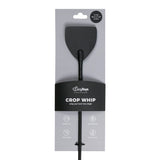 Wide Crop Whip in Black Leather for S and M Play > Bondage Gear > Crops - Tophatter Daily Deals