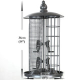 Bird Feeders on Trees - 3-in-1 Seed Nut Fat Ball Garden Feeding Station Hanging Wild Bird Feeder Pet Products - Tophatter Daily Deals