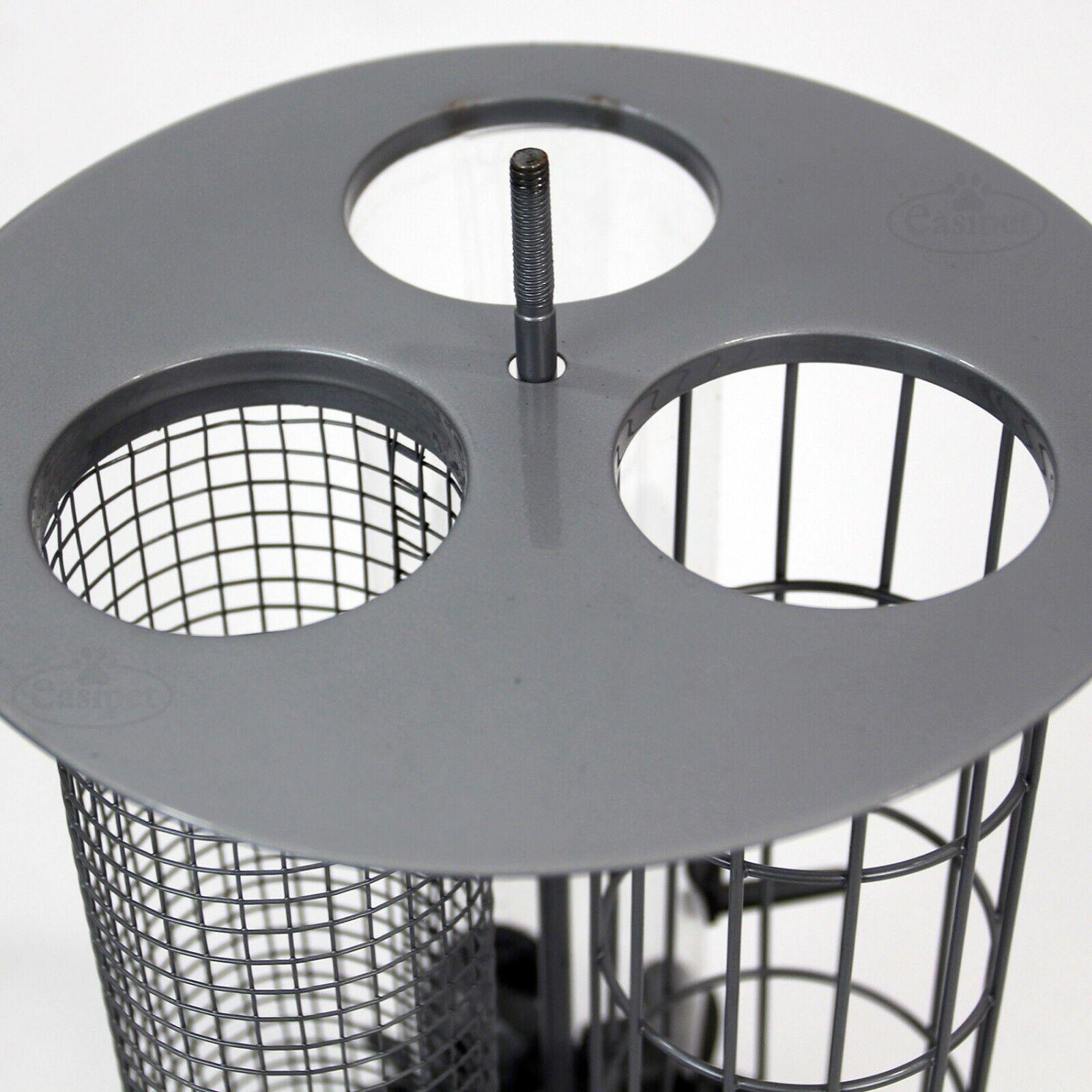 Bird Feeders on Trees - 3-in-1 Seed Nut Fat Ball Garden Feeding Station Hanging Wild Bird Feeder Pet Products - Tophatter Daily Deals