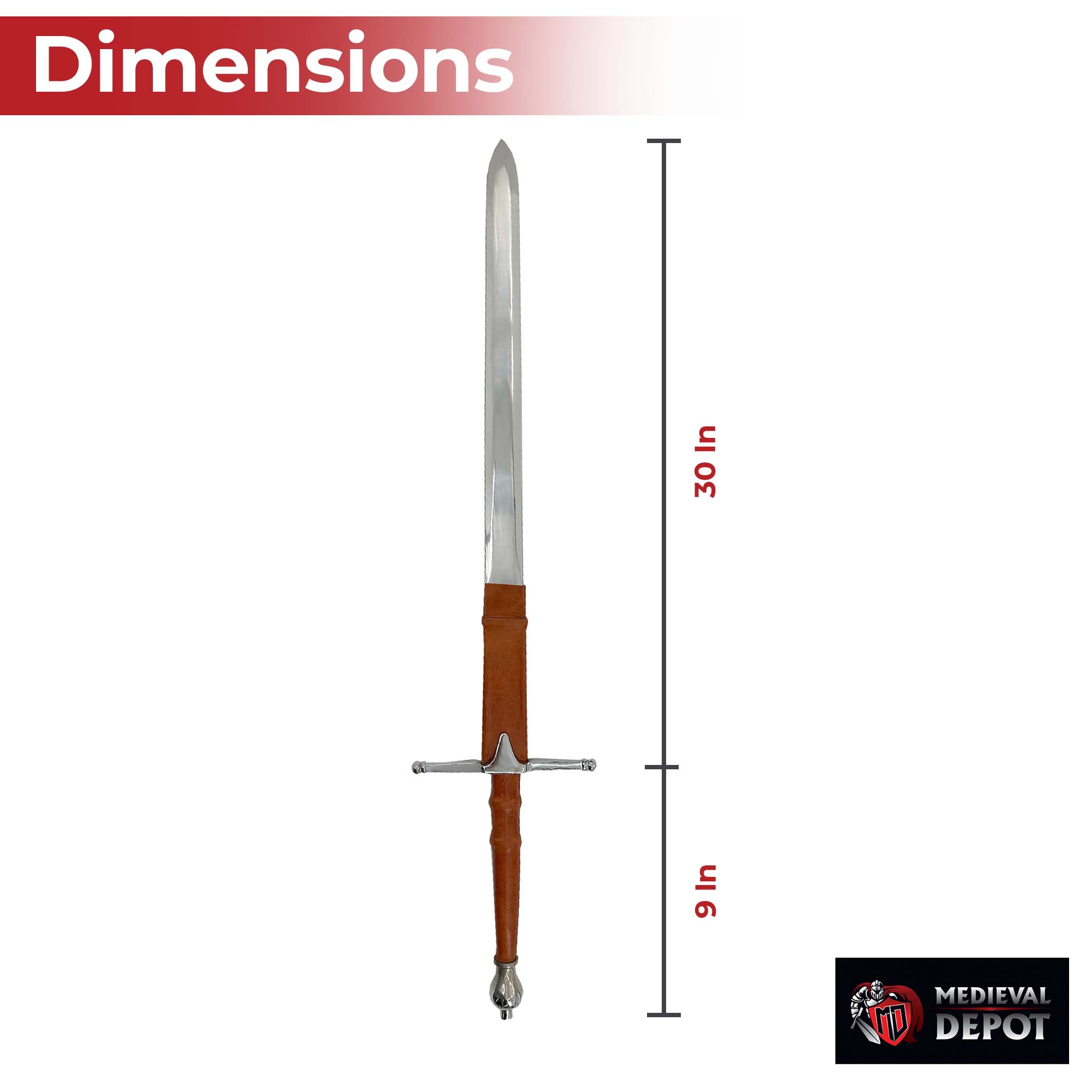William Wallace Scottish Claymore Sword Swords - Tophatter Daily Deals