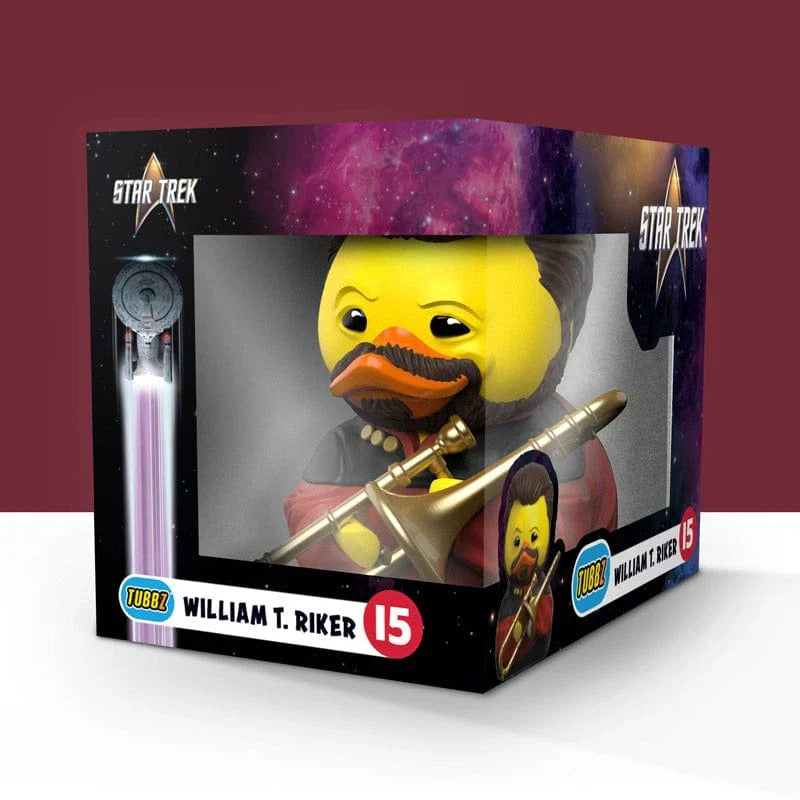 Star Trek - William T. Riker TUBBZ (Boxed Edition) TUBBZ Collectible Duck - Tophatter Daily Deals