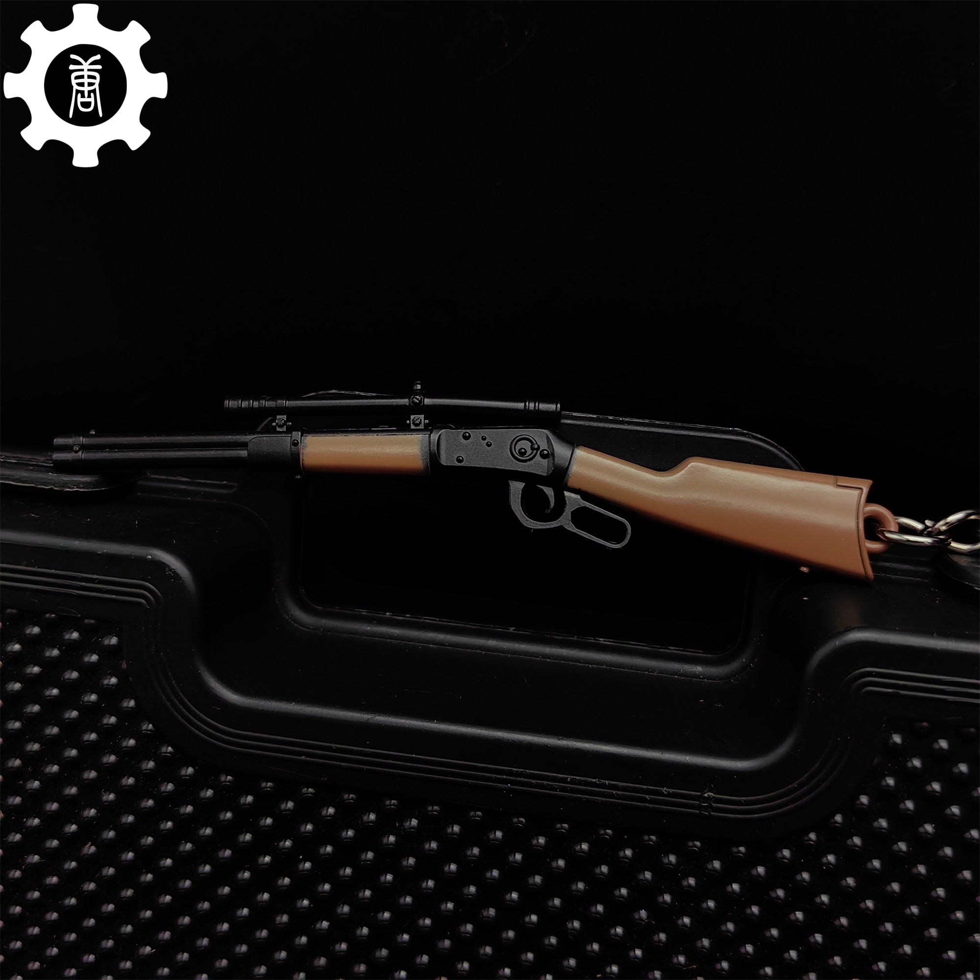 Tiny Winchester 1894 W94 Sniper Rifle Keychain Metal Pendant - Tophatter Daily Deals