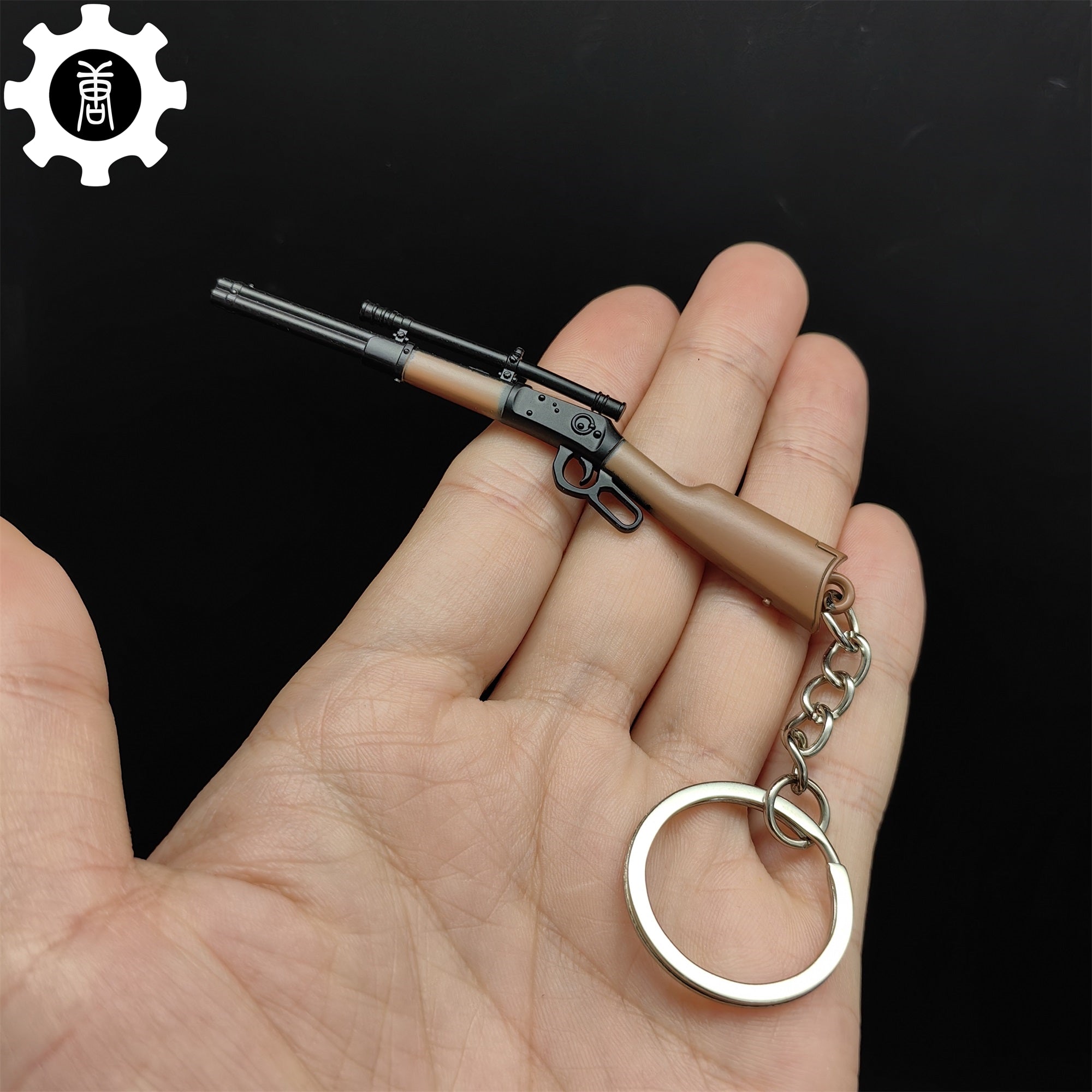 Tiny Winchester 1894 W94 Sniper Rifle Keychain Metal Pendant - Tophatter Daily Deals