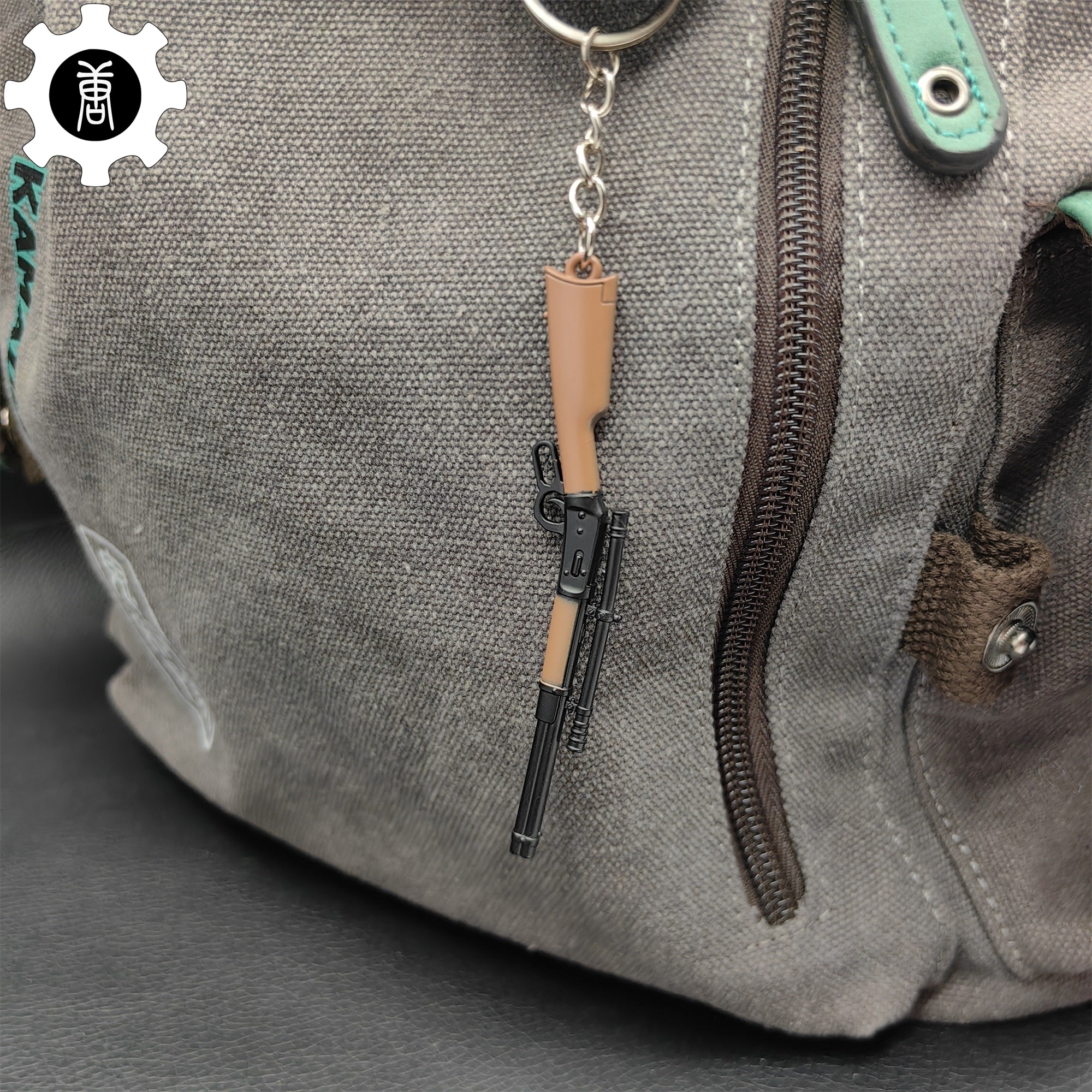 Tiny Winchester 1894 W94 Sniper Rifle Keychain Metal Pendant - Tophatter Daily Deals