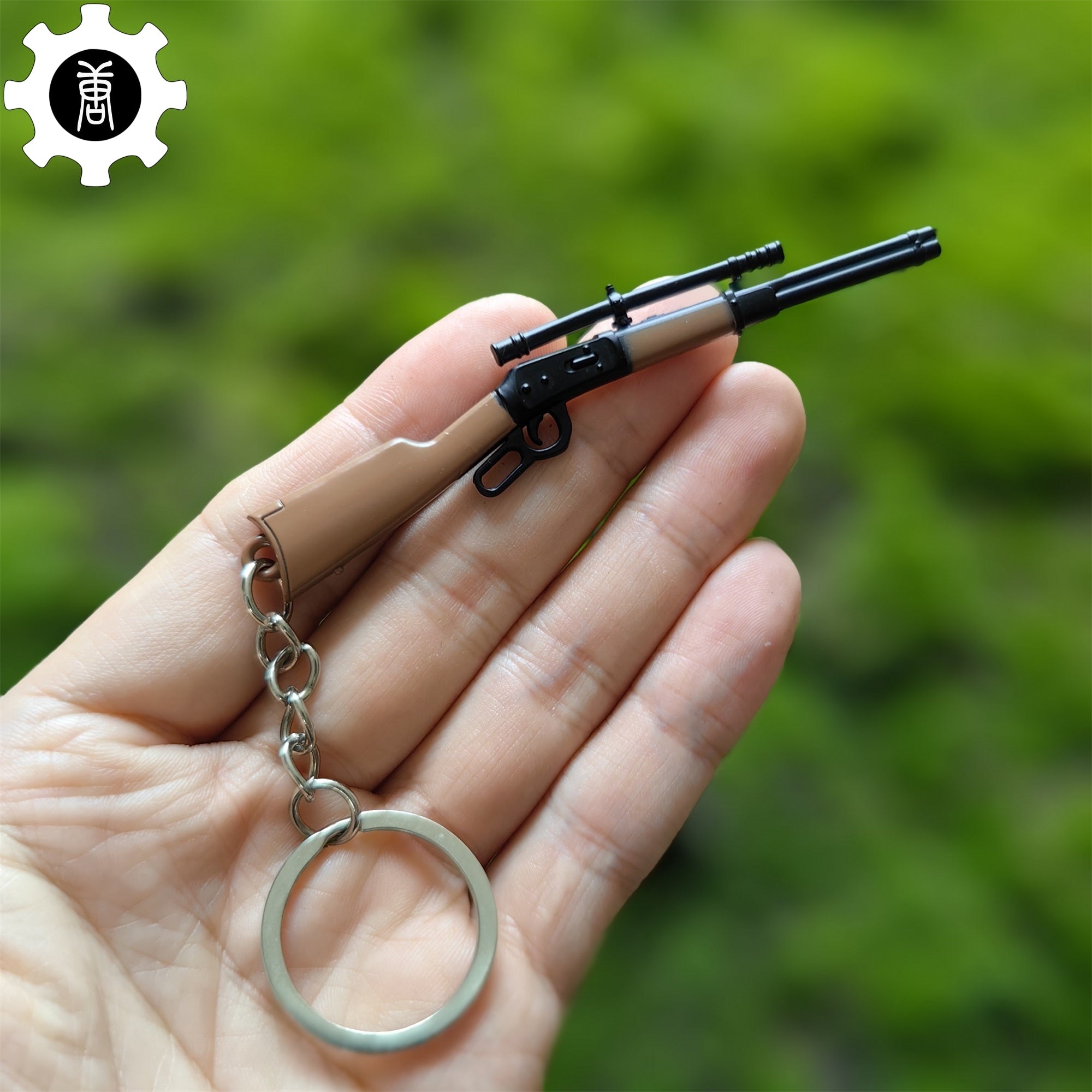 Tiny Winchester 1894 W94 Sniper Rifle Keychain Metal Pendant - Tophatter Daily Deals