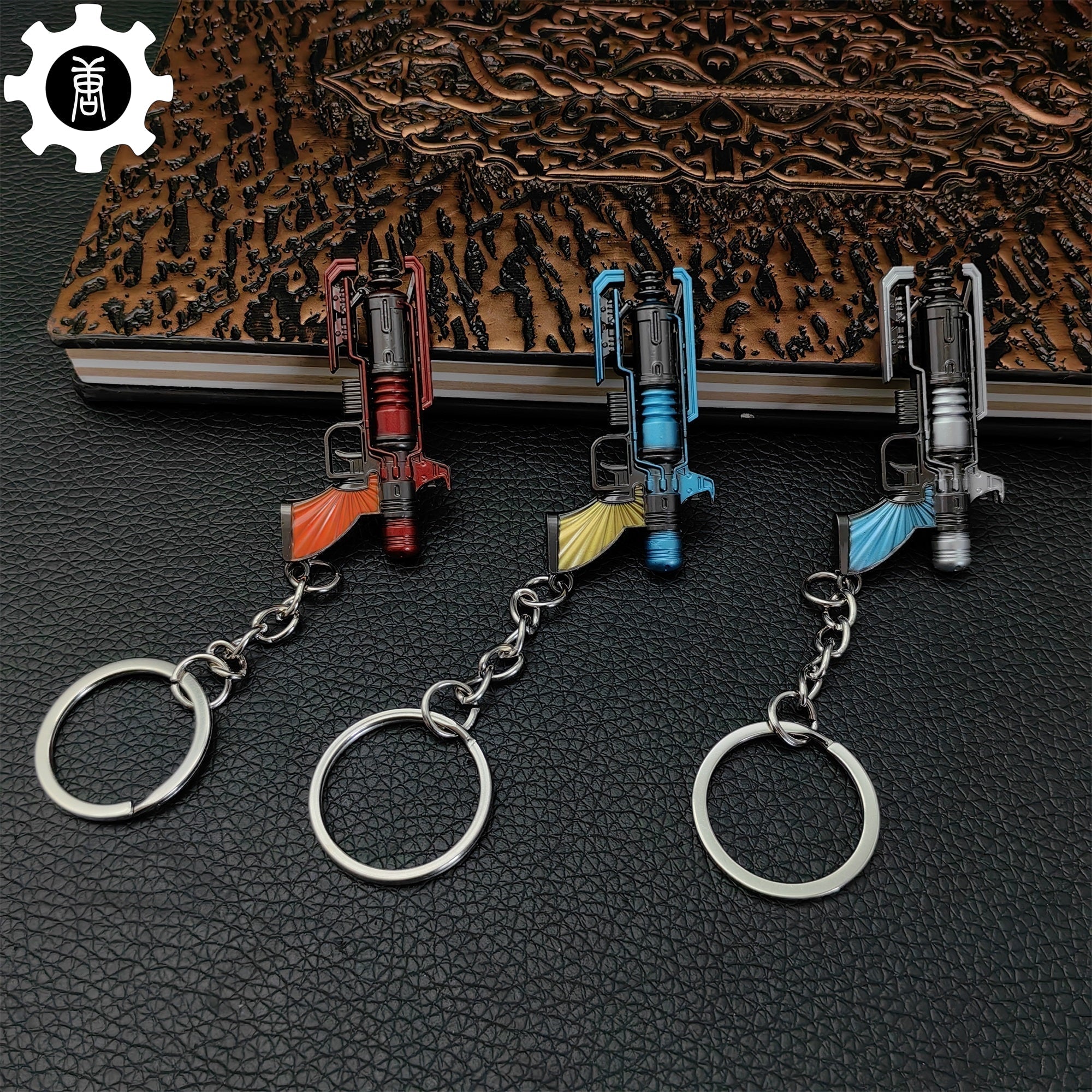 Wingman Revolver Keychain Mini Metal Replica 3 In 1 Pack - Tophatter Daily Deals
