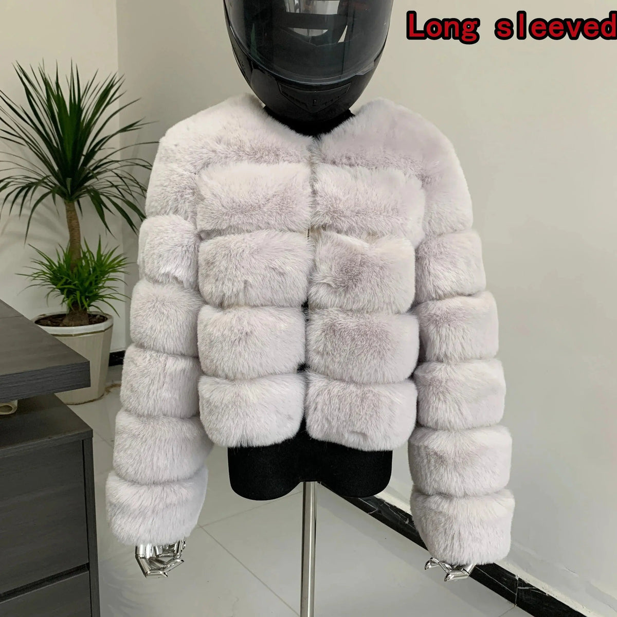 Winter coat for faux fur coat women new outerwear Fox fur short coat Fake fur jacket furry fluffy jacket luxury woman fur Fake - Tophatter Daily Deals