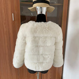 Winter coat for faux fur coat women new outerwear Fox fur short coat Fake fur jacket furry fluffy jacket luxury woman fur Fake - Tophatter Daily Deals