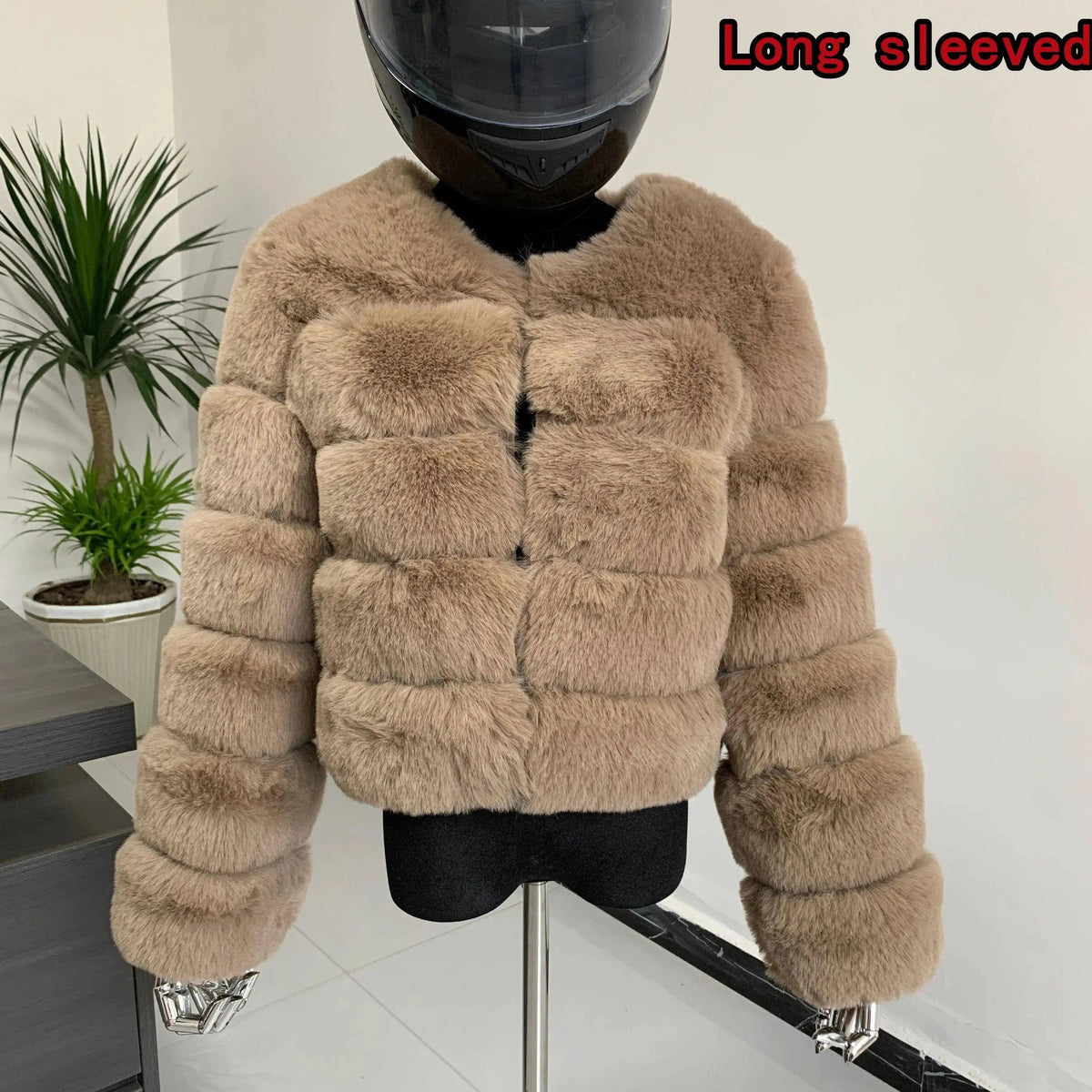 Winter coat for faux fur coat women new outerwear Fox fur short coat Fake fur jacket furry fluffy jacket luxury woman fur Fake - Tophatter Daily Deals