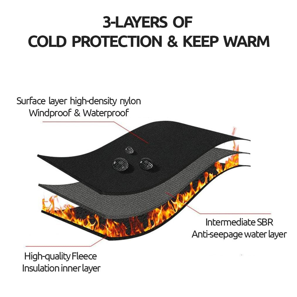 Thermal Gloves Touchscreen Winter Gloves Fleece Lined - Tophatter Daily Deals