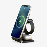 Wireless Charging Stand Foldable Desk Charger Space Saving - Tophatter Daily Deals