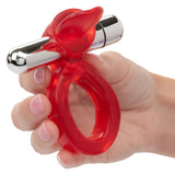 Wireless Clit Flicker Vibrator with Teasing Tongue Stimulator > Cock Ring > Vibrating - Tophatter Daily Deals