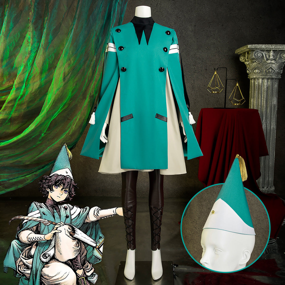 Witch Hat Atelier Agott Cosplay Costume Costume - Tophatter Daily Deals