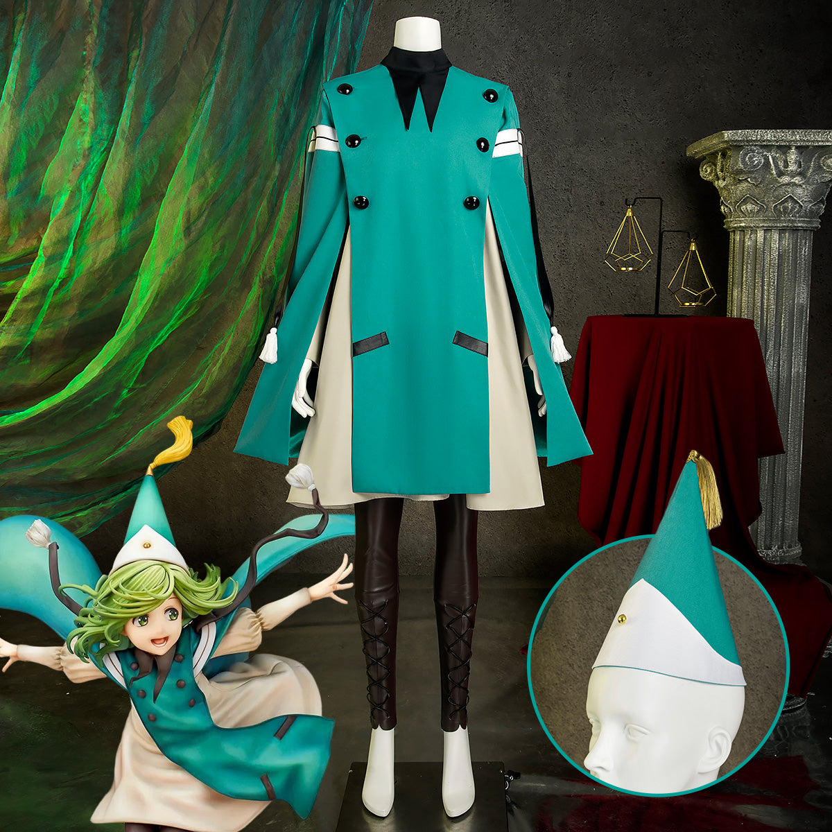 Witch Hat Atelier Anime Coco Cosplay Costume Costume - Tophatter Daily Deals