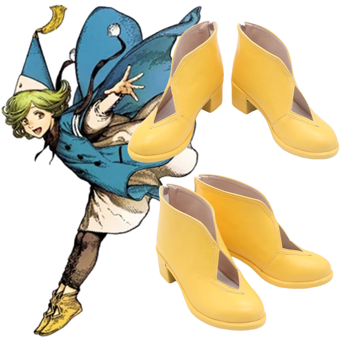 Witch Hat Atelier Coco Yellow Cosplay Shoes Shoes/Boots - Tophatter Daily Deals