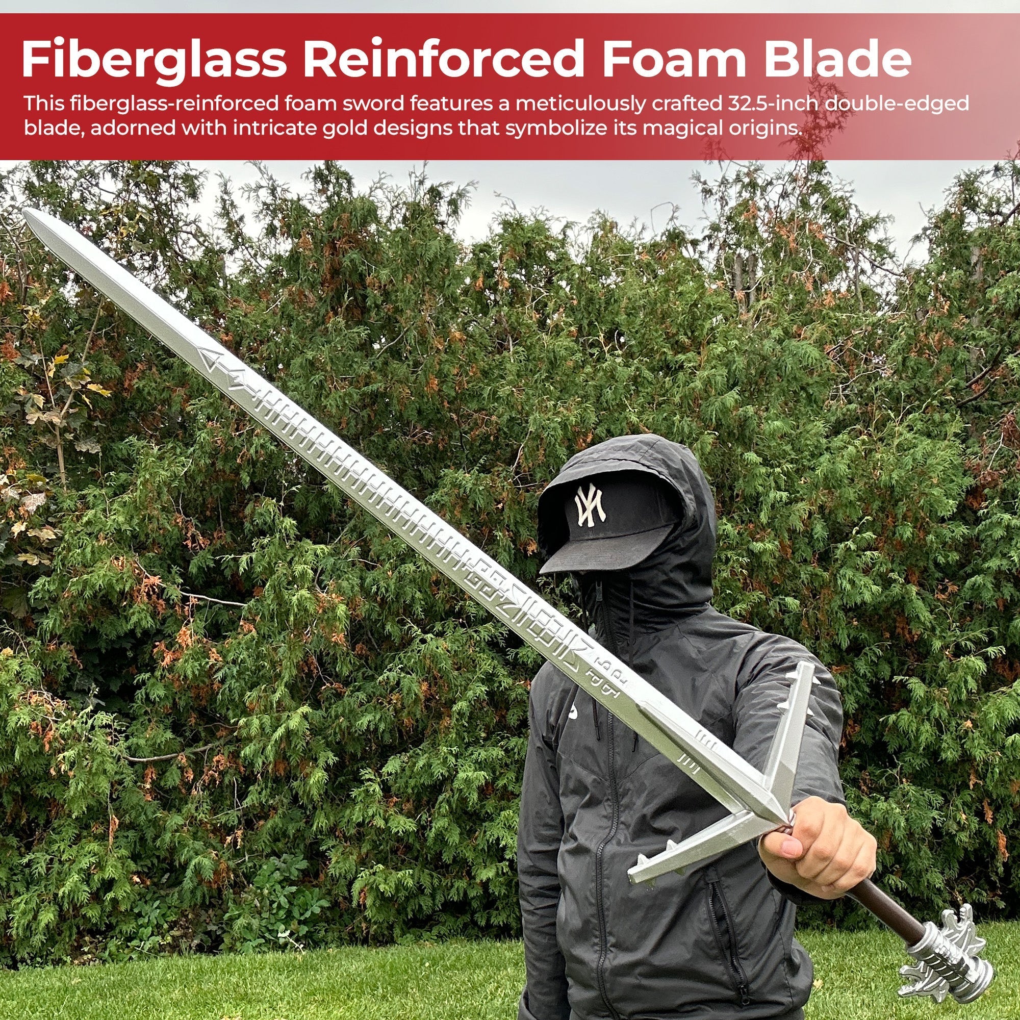 Witcher Aerondight Foam Sword of the Lady of the Lake Foam Products - Tophatter Daily Deals