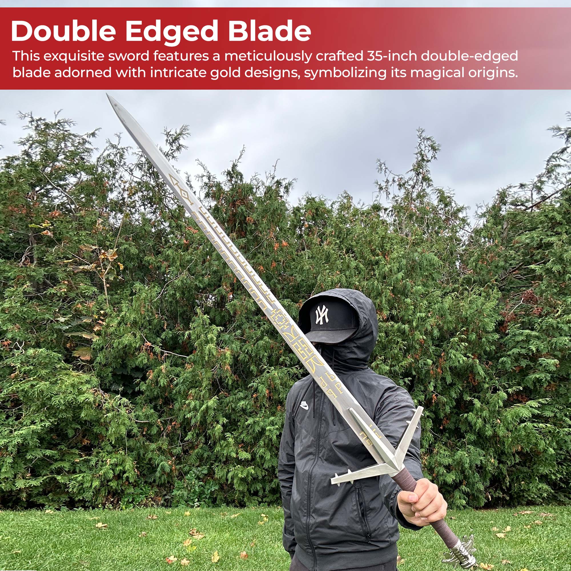 Witcher Aerondight Sword of the Lady of the Lake Swords - Tophatter Daily Deals