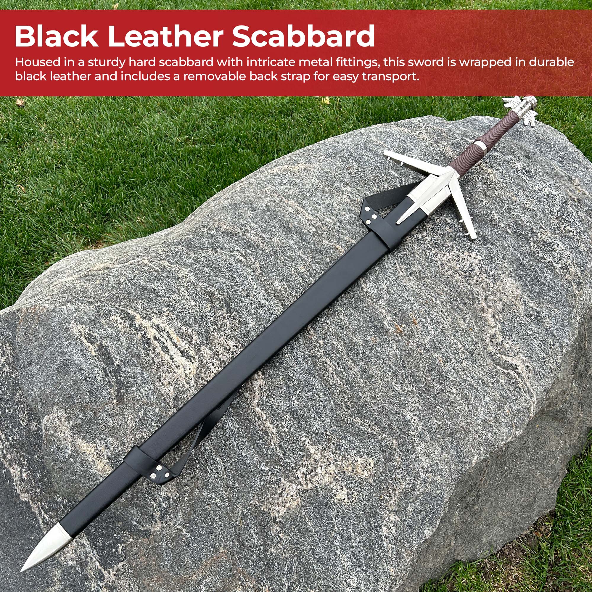 Witcher Aerondight Sword of the Lady of the Lake Swords - Tophatter Daily Deals