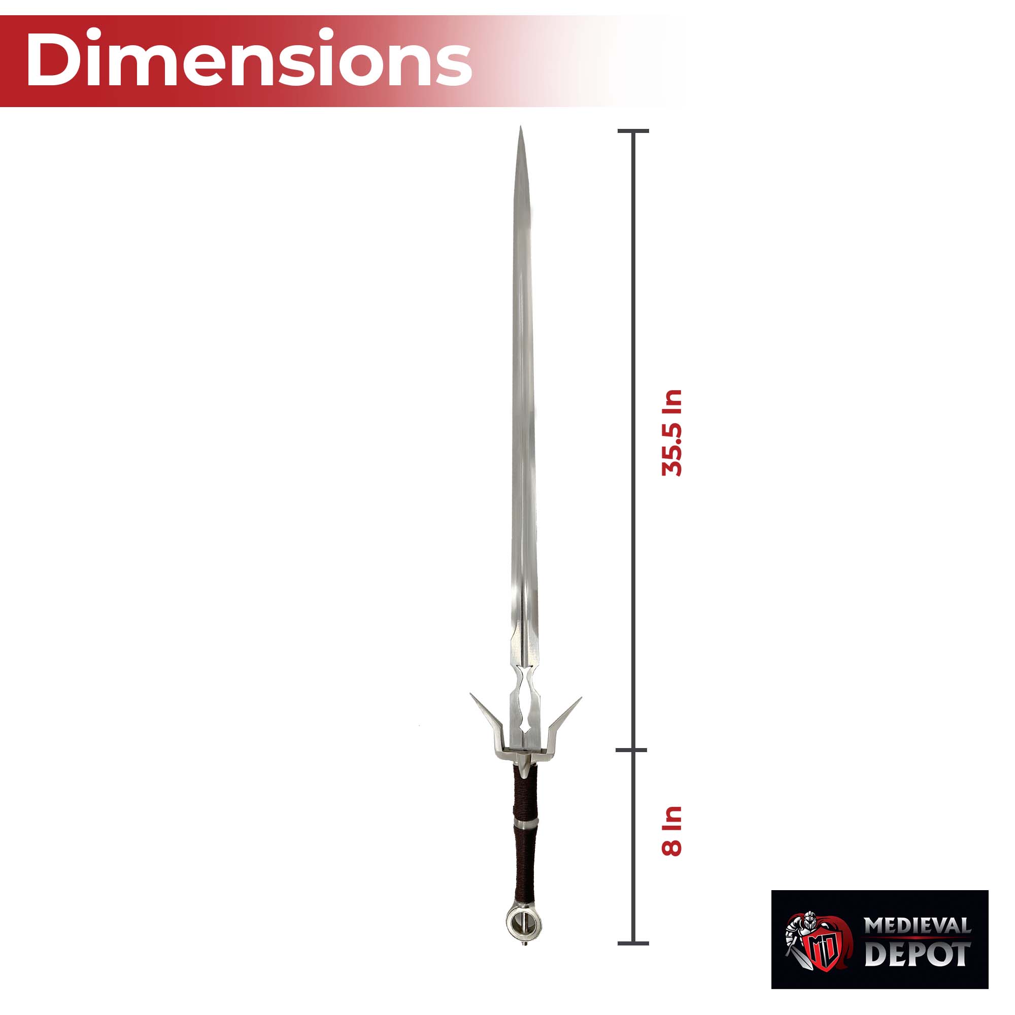 Witcher Ciri Sword Reforged Swords - Tophatter Daily Deals