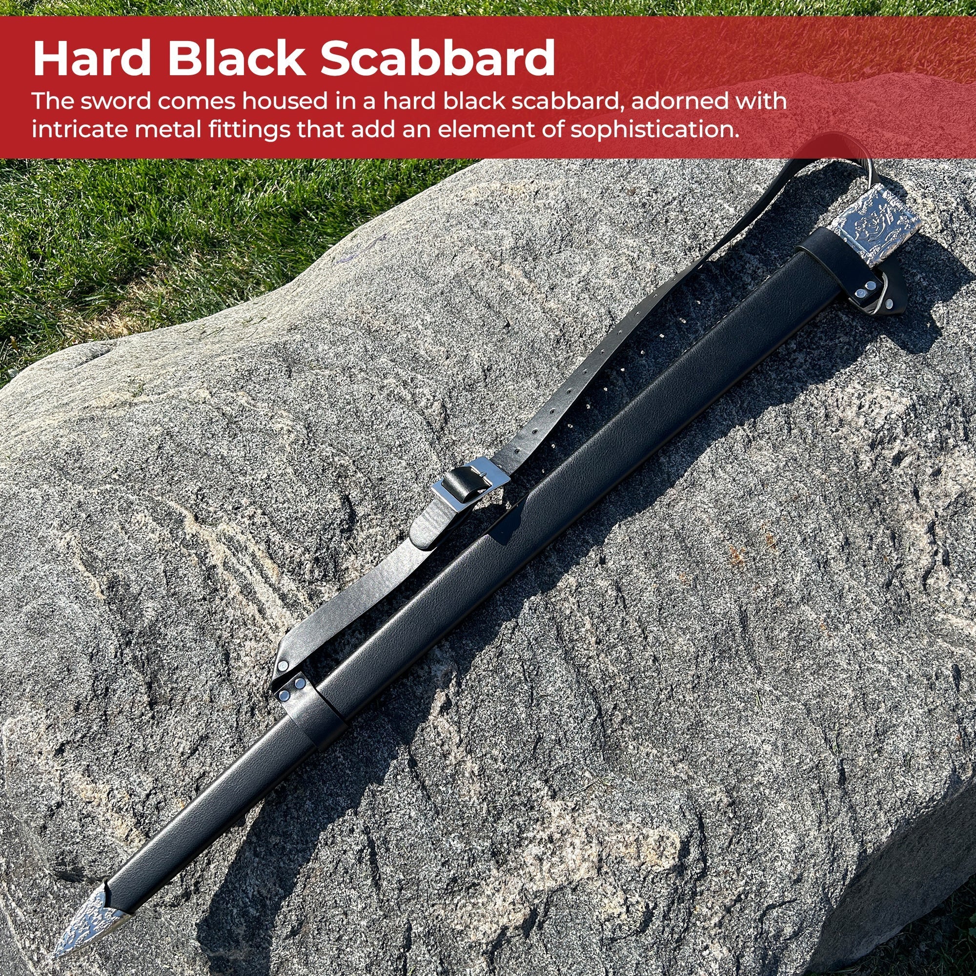 Witcher Enhanced Wolven Silver Sword Swords - Tophatter Daily Deals