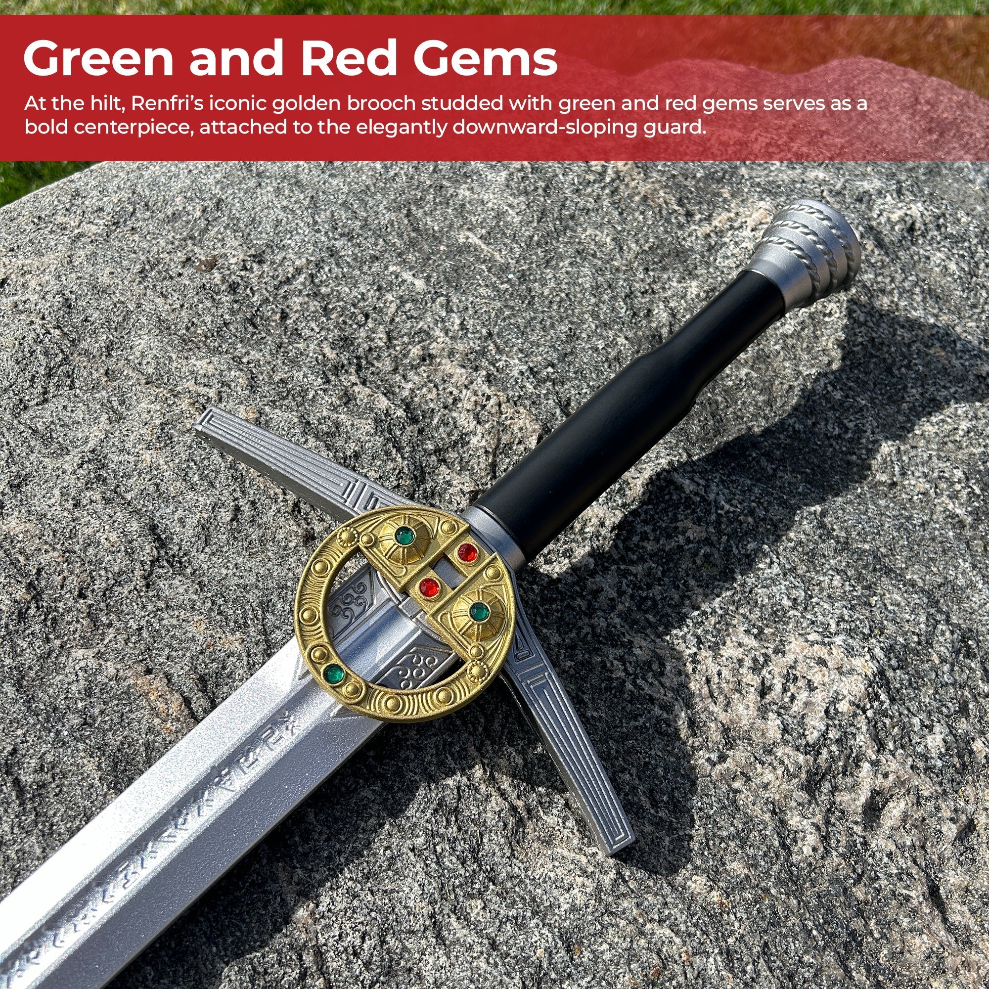 Witcher Renfri Brooch Foam Sword Foam Products - Tophatter Daily Deals