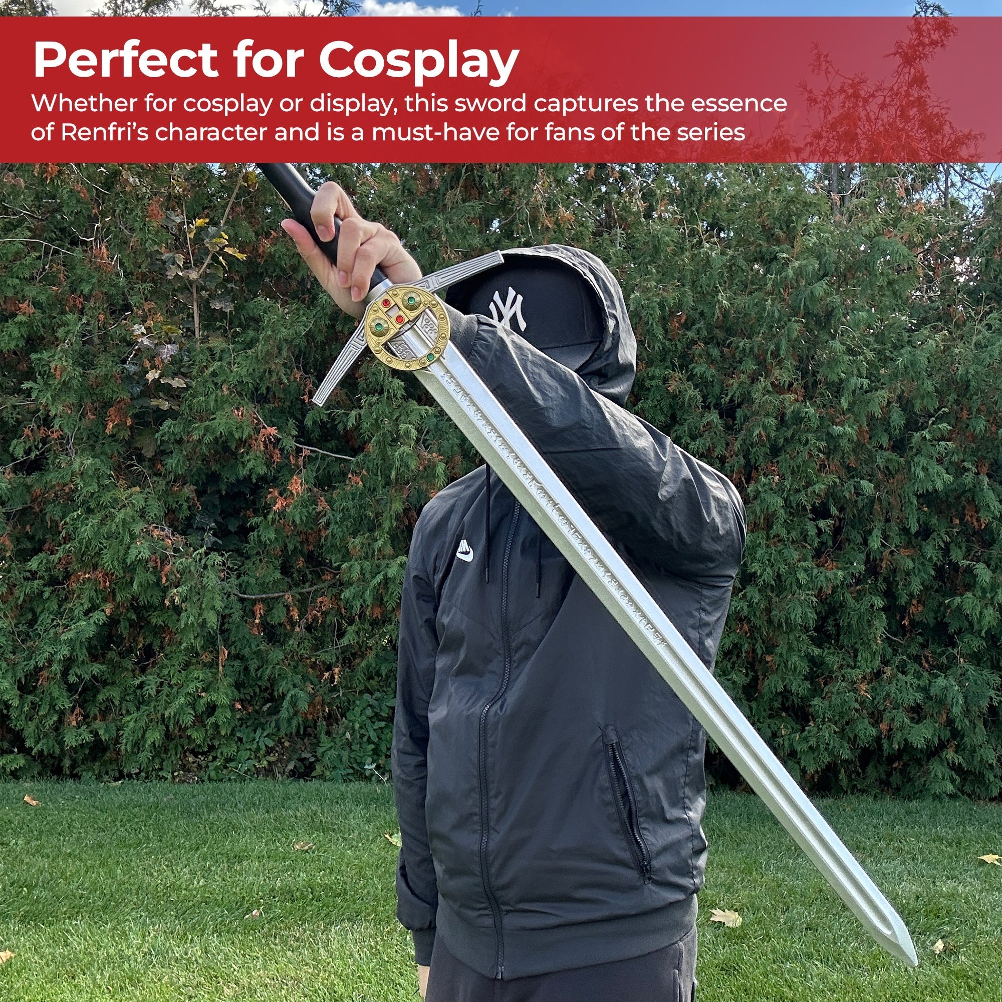 Witcher Renfri Brooch Foam Sword Foam Products - Tophatter Daily Deals