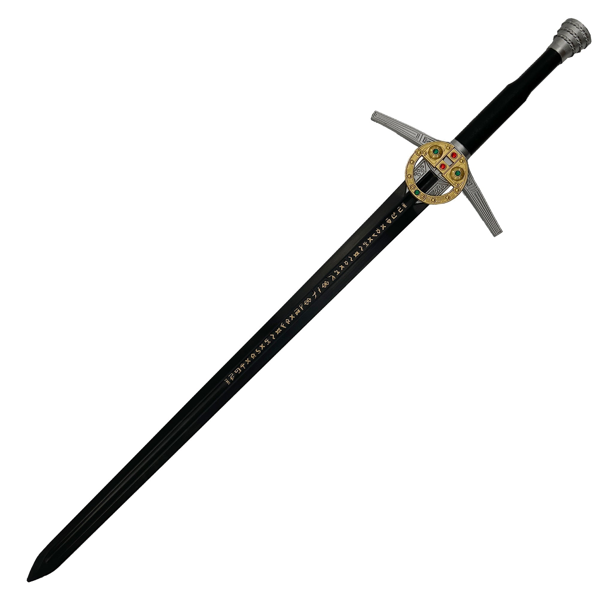 Witcher Renfri Brooch Foam Sword Black Blade Edition Foam Products - Tophatter Daily Deals