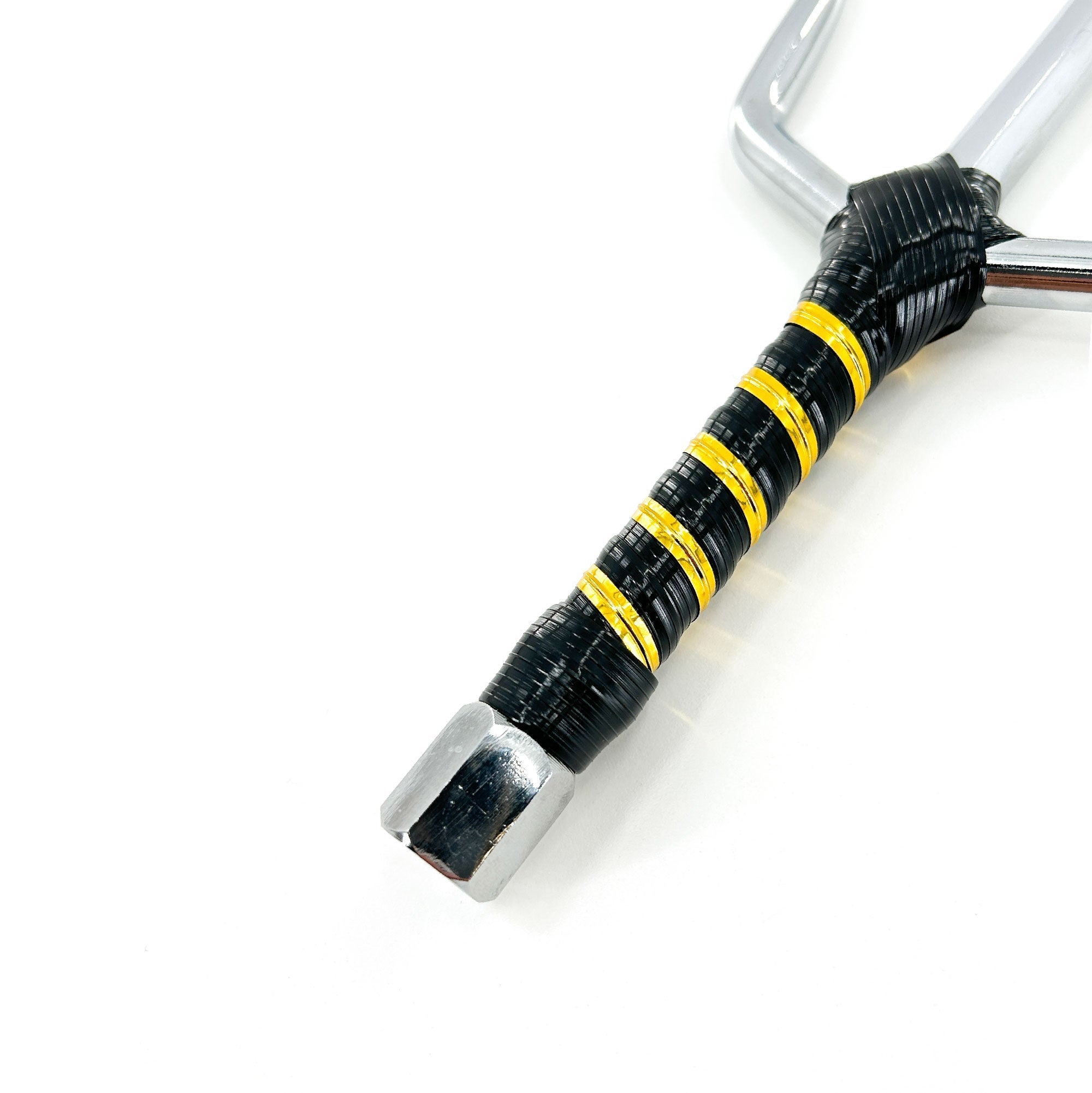 "With the Sun" Octagonal 15" Chrome Sai Pair ninja & martial arts - Tophatter Daily Deals