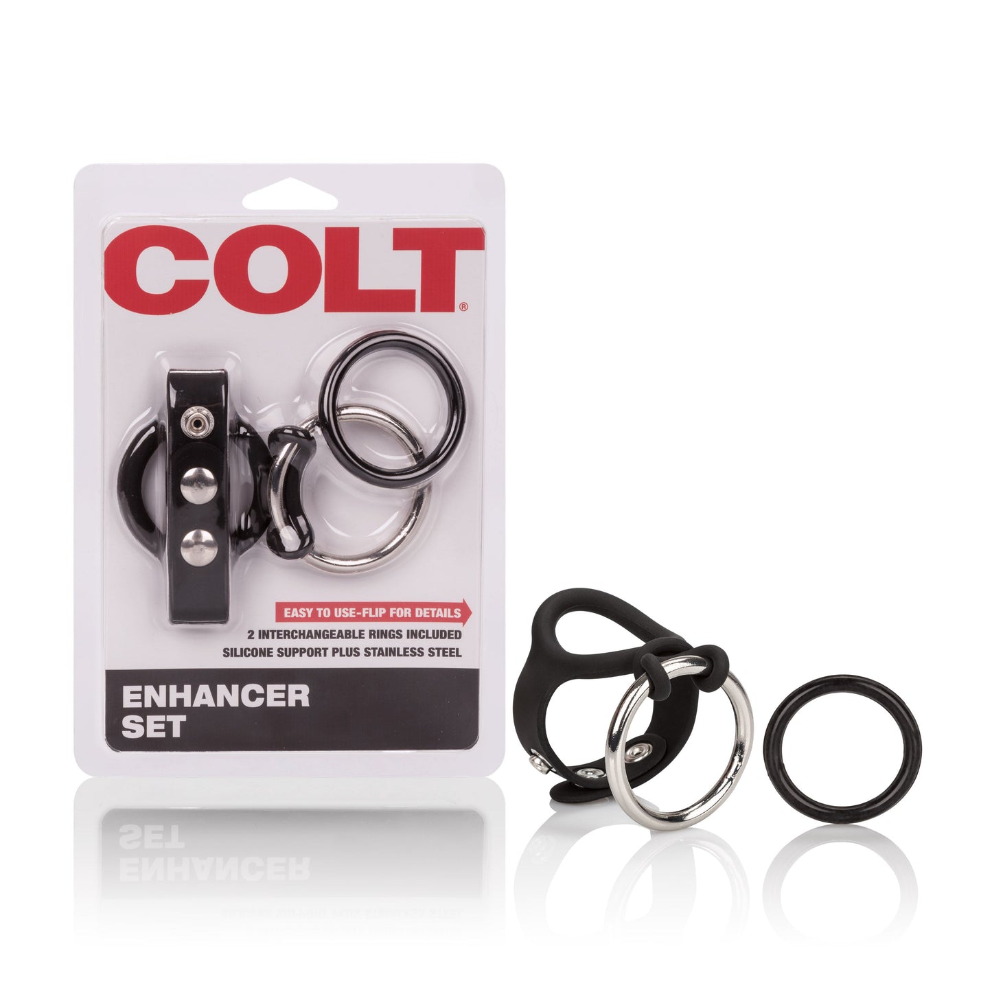 Colt Enhancer Set – Male Pleasure Cock Ring Set > Cock Ring > Sets - Tophatter Daily Deals