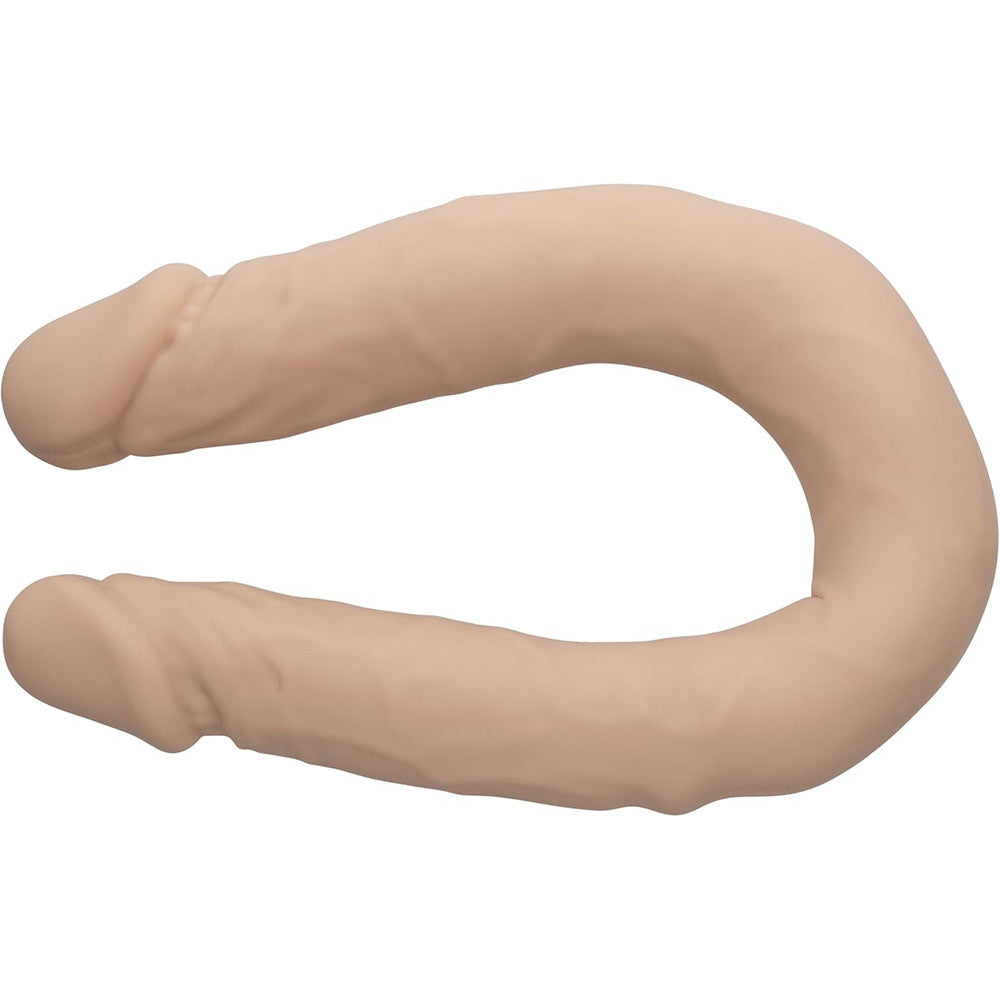 Silicone Studs Bend and Hold Dual Dong (Ivory) – 12 Inch Silicone Dildo > Dildos > Double Dildos - Tophatter Daily Deals