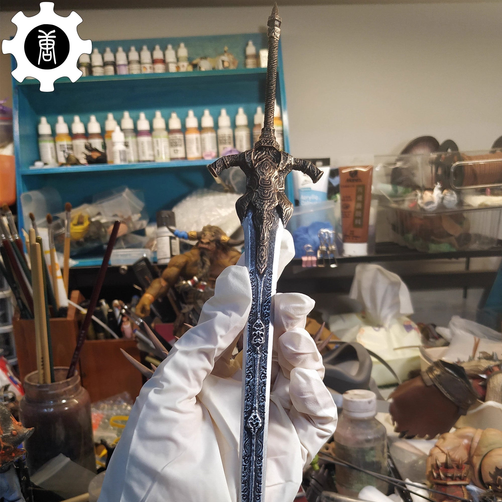 3D Printed 1: 6 Scale Wolf Knight’s Greatsword - Tophatter Daily Deals