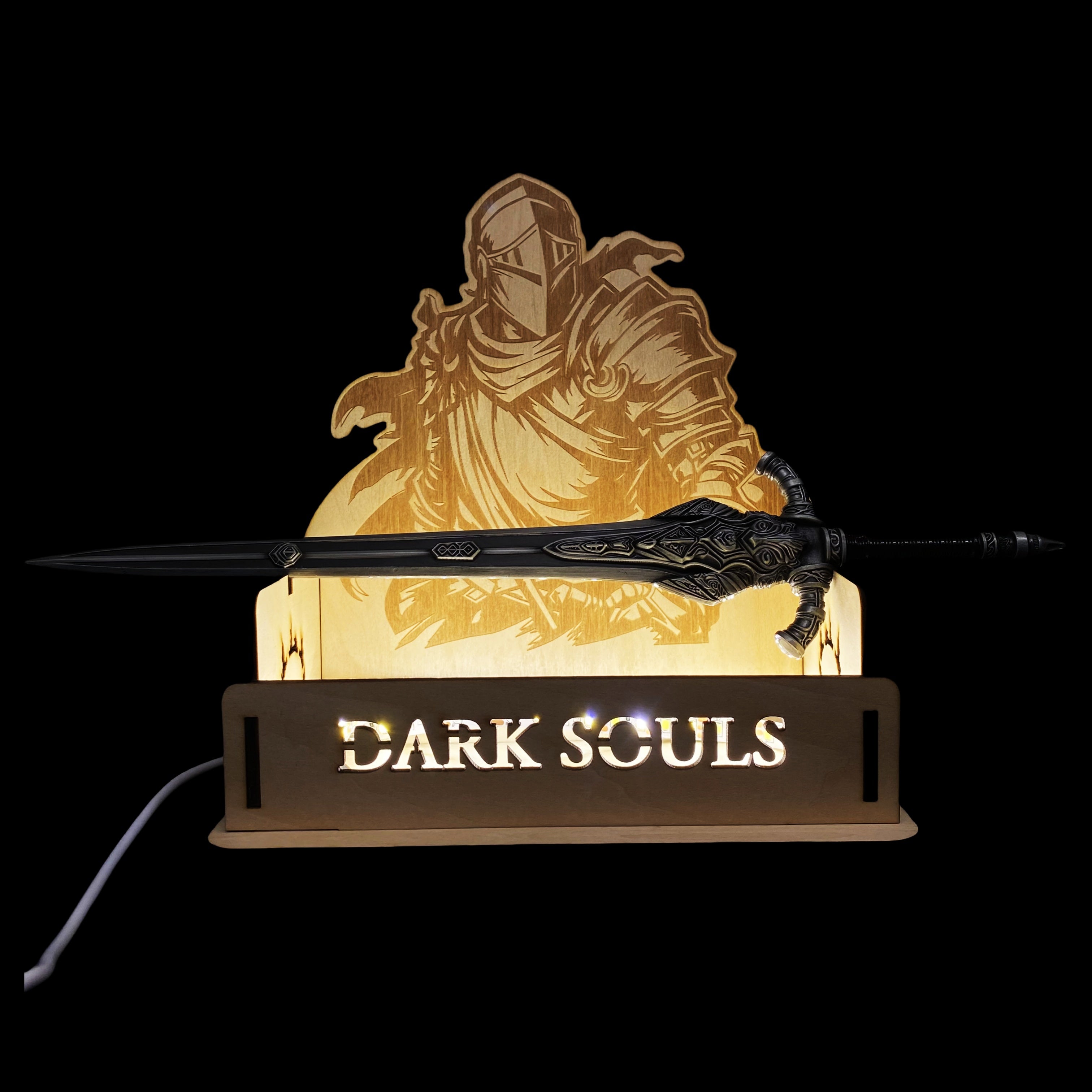 Soul Game Classical Wolf Knight's Greatsword Metal Replica 1/6 Scale - Tophatter Daily Deals