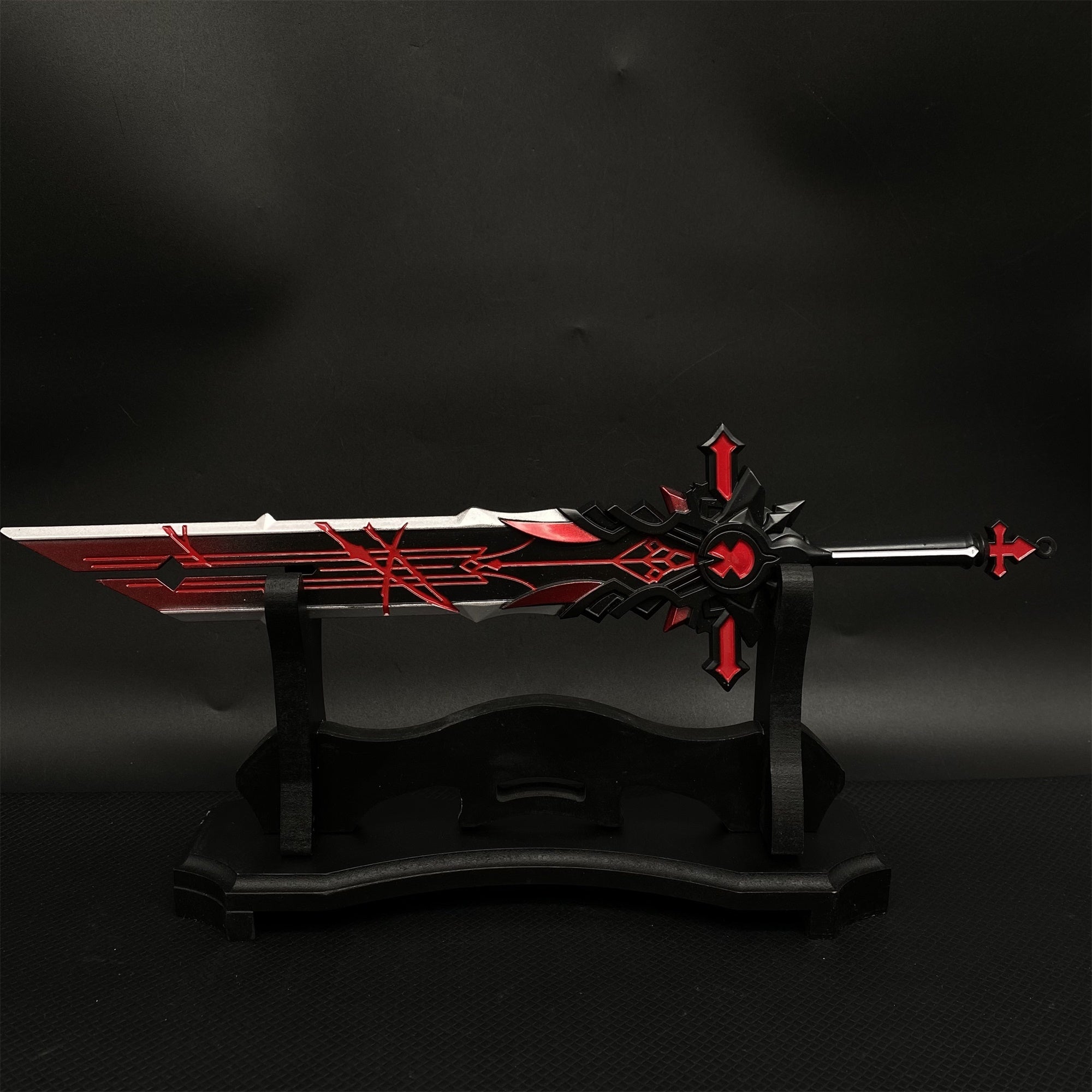 Metal Wolf's Gravestone Game Blunt Blade Replica With Display Holder - Tophatter Daily Deals