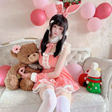 Women Christmas Cosplay Costume Female Santa Claus Series Uniform Xmas Party Snow Elk Girl Red Dress Sexy Bunny Seductive Suits - Tophatter Daily Deals