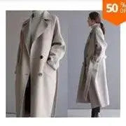 Women Cotton Winter Coat 2025 New Warm Velvet Wadded Parkas Long Sleeve Zipper Hooded Jacket Female Outerwear 4XL - Tophatter Daily Deals