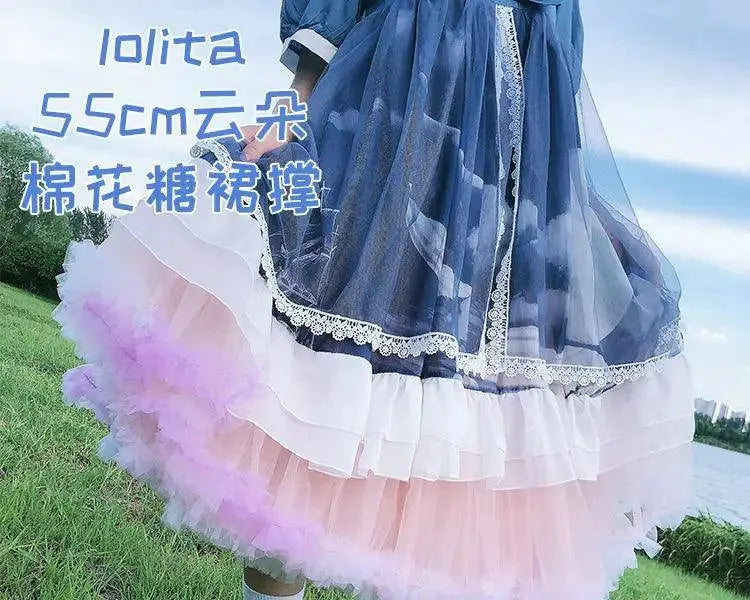 Women Fluffy Bubble Tutu Skirt White Ruffled Petticoat Girl Puffy Half Slip Prom Crinoline Underskirt colorful short under skirt - Tophatter Daily Deals