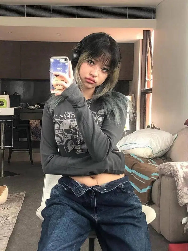 Women Retro Eyes T-Shirt - Tophatter Daily Deals