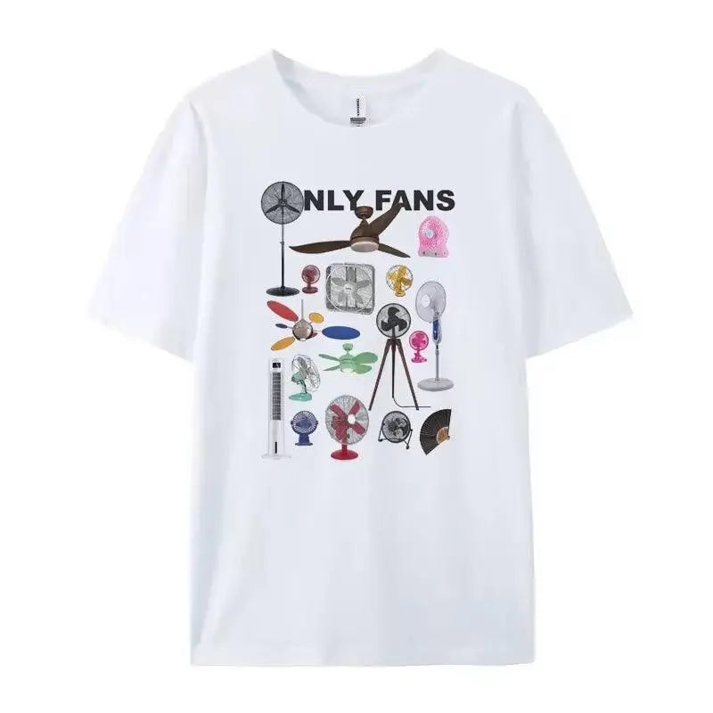 Women Vintage Fashion Streetwear Graphic T Shirt Only Fans Funny T-Shirts Short Sleeve Humor Tees Unisex Y2K Aesthetic Clothes White - Tophatter Daily Deals
