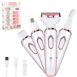 Ladies Shavers UK - Cordless Electric Lady Shaver Women Epilator Painless Razor Face Bikini Trimmer Health & Beauty - Tophatter Daily Deals