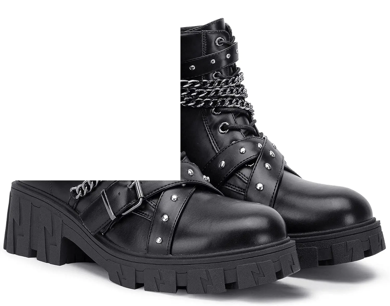 Women'S 9620 Chelsea Ankle Boots | Fashion Lug Sole Platform Elastic Slip-On Booties - Tophatter Daily Deals