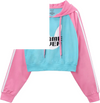 Women'S Bunnywatch Cosplay Gaming Casual Regular Fit Long Sleeve Drawstring Cropped Hoodie Sweater Pink - Tophatter Daily Deals