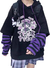 Women's Japanese Cute Kawaii Anime Girl Harajuku Style Hoodie Pullover Sweatshirt - Tophatter Daily Deals