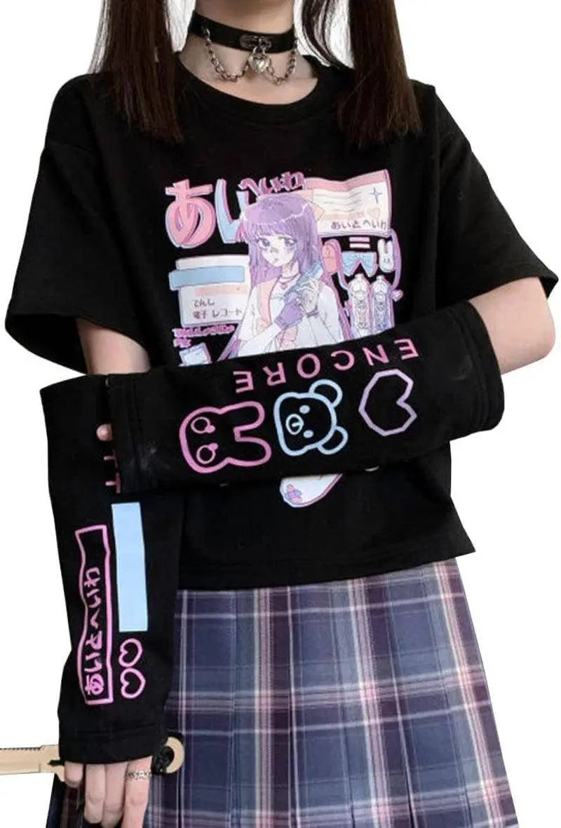 Women's Japanese Harajuku, Hoodie-Free Sweater - Tophatter Daily Deals