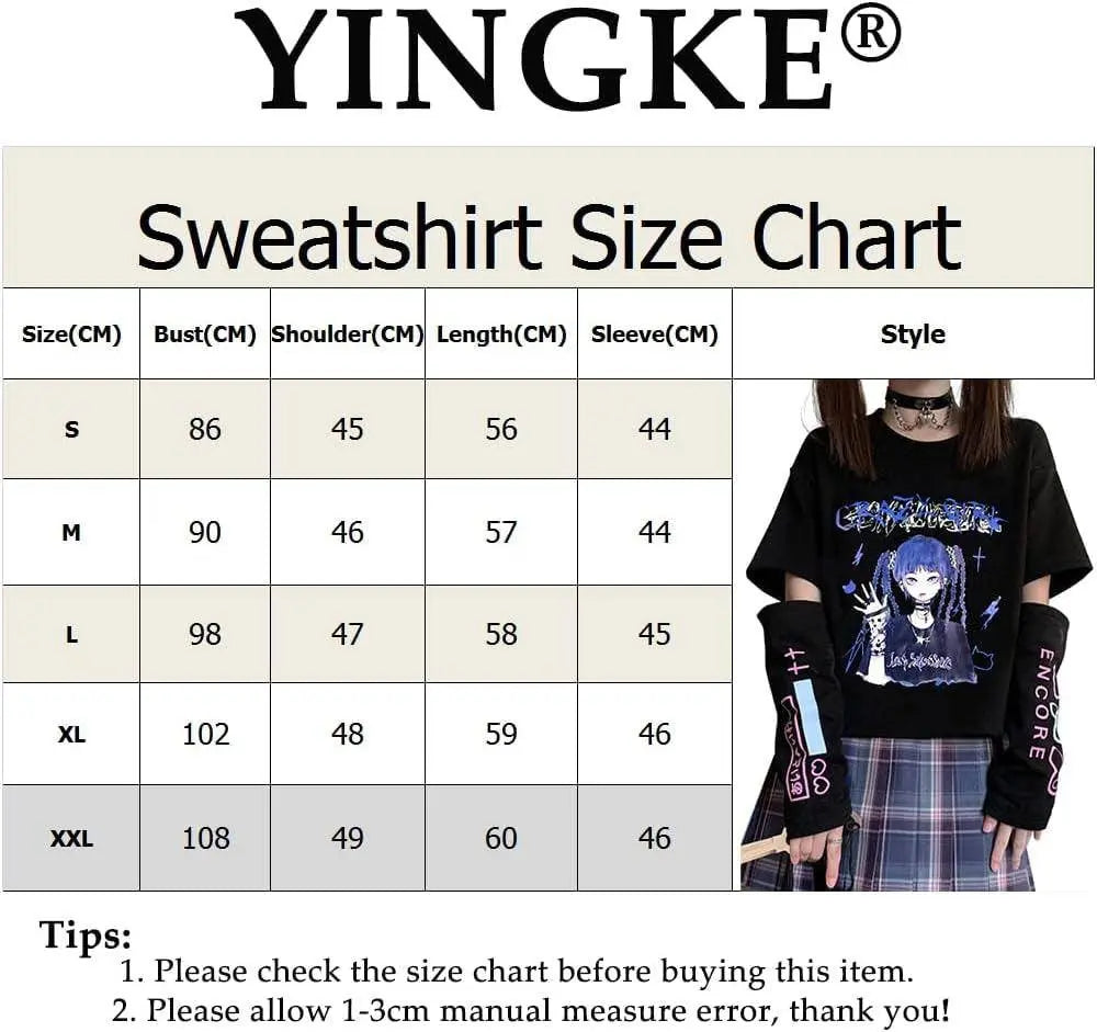 Women's Japanese Harajuku, Hoodie-Free Sweater - Tophatter Daily Deals