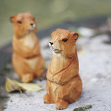 Groundhog Handmade Ornament Ornament - Tophatter Daily Deals