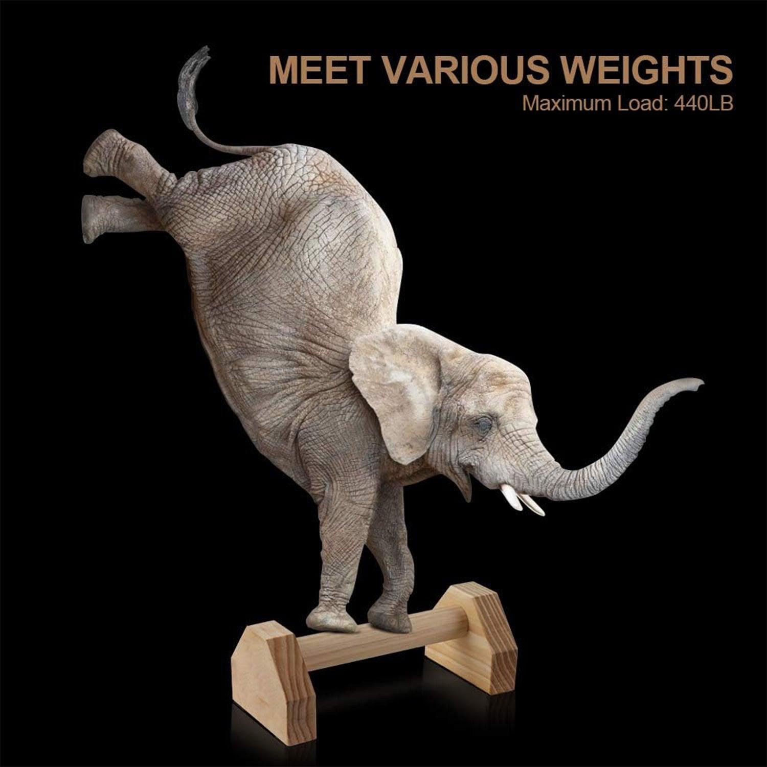 Wooden Parallettes UK - Fitness Push Up Bars Wooden Mini Parallettes Gymnastics Bars Exercise & Fitness - Tophatter Daily Deals